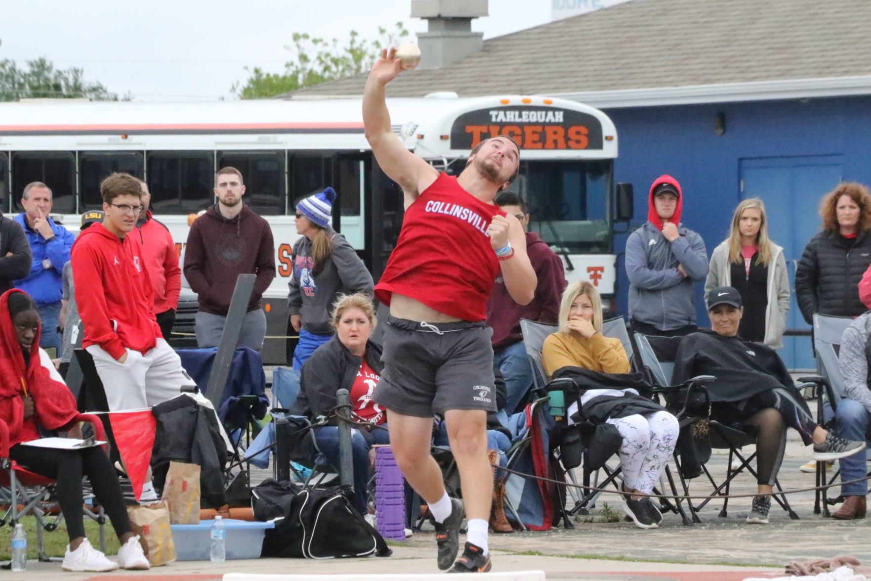 Collinsville Track at State Meet